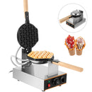VEVOR 1400W Commercial Electric Egg Bubble Waffle Maker Machine