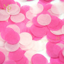 Paper Confetti Sprinkles 12 Colors Round Balloon Confeti  2.5CM 200g/bag