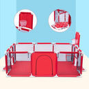 Playpen Children Safety Barrier Pool Balls Foldable Kids Basketball Football Field
