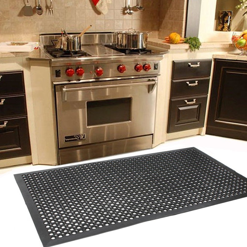 Anti-Slip Mat Rubber Floor Mats for Kitchen Accesories Garden Bar Restaurant