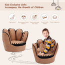 Kids Sofa Five Finger Armrest Chair Couch Children Living Room Toddler Gift