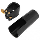SLADE High Quality Professional Black Color 77mm PU Leather Bb Clarinet Mouthpiece Ligature and Cap Fastener Accessories