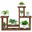 Solid Wood Plant Stand Multi Layer Plant Pot Holder Display Rack 7-9 Flowerpots
