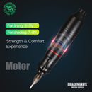 Complete Beginner Tattoo Kit Motor Pen Machine Mini Power Supply Set Needles