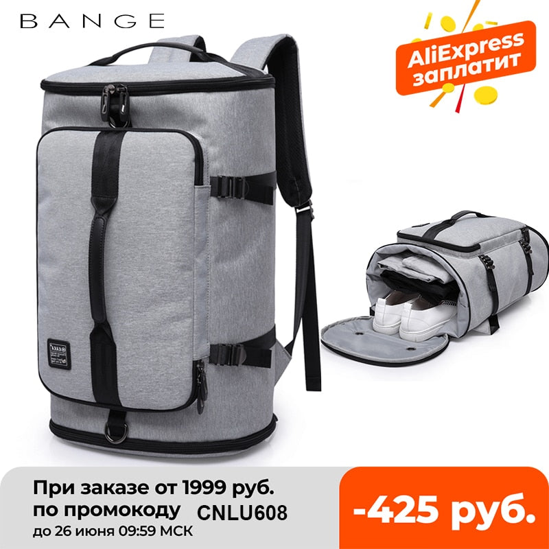 KAKA 40L Men Backpack 15.6 Laptop bag Shoes Backpack Travel Sports Fitness Bags For Women Teenagers School Bagpack Rucksack