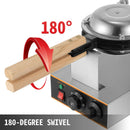 VEVOR 1400W Commercial Electric Egg Bubble Waffle Maker Machine