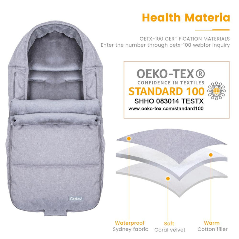 Outdoor Baby Stroller Sleeping Bag Windproof Newborn Extract Envelope For Sleep Warm Infant Stroller Footmuff Sleep Sack
