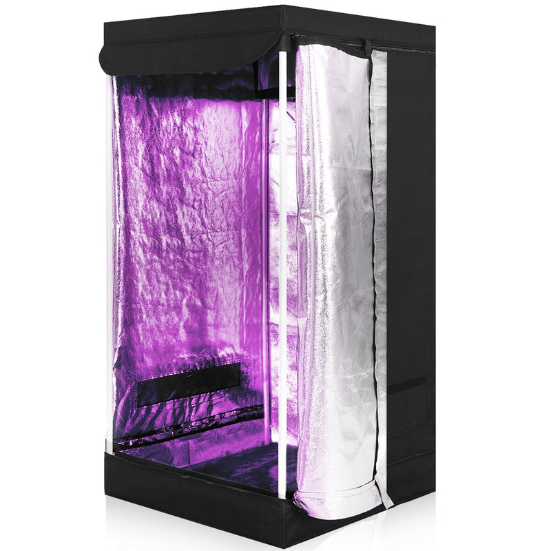 Indoor Grow Tent Room Reflective Hydroponic Non Toxic Clone Hut 6 Size (24''X24''X48'')