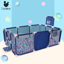 Playpen Children Safety Barrier Pool Balls Foldable Kids Basketball Football Field
