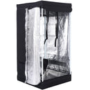 Indoor Grow Tent Room Reflective Hydroponic Non Toxic Clone Hut 6 Size (24''X24''X48'')