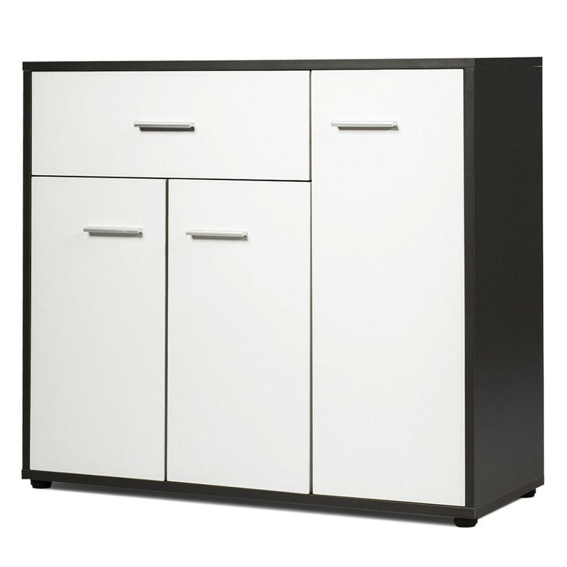 Buffet Sideboard Cabinet Console Table Storage Unit Entryway Furniture W/Shelf