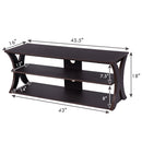 3-Tier TV Stand Entertainment Center Media Console Furniture Storage Cabinet