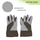 Garden Tool Set 9 Piece Heavy Duty Gardening Tools with Ergonomic Wooden Handle Sturdy Stool with Detachable Tool Kit