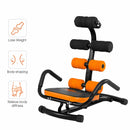 Core Fitness Abdominal Trainer Crunch Exercise Bench Machine 3 Levels Adjustable Sturdy Construction Soft Foam Sit-up Machine
