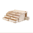 OPHIR Wood Paint Rack with Mar Pen Storage Rack Artist Supply Paint Rack Stand Pigment Rack MG062