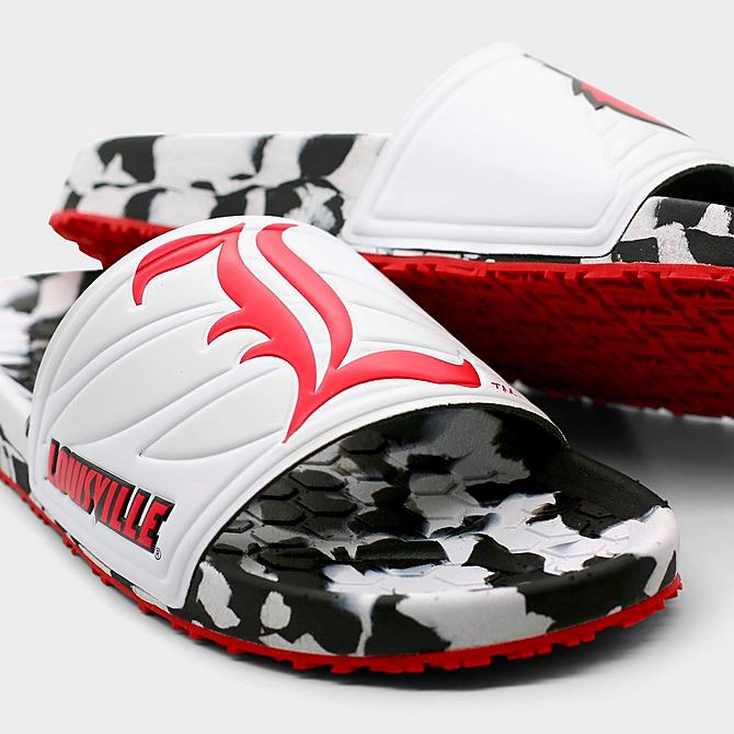 Hype Co. Louisville Cardinals College Slydr Slide Sandals