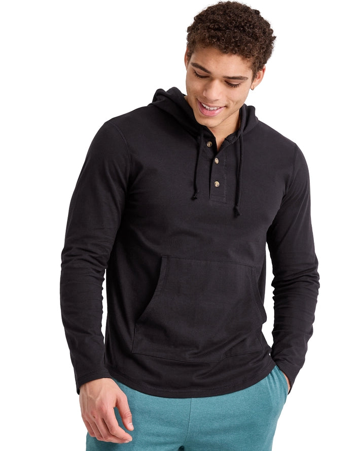 Hanes Originals Men’s Pullover Hoodie, Tri-Blend