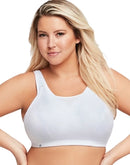 Glamorise Full Figure Plus Size Adjustable Wirefree Sport Bra