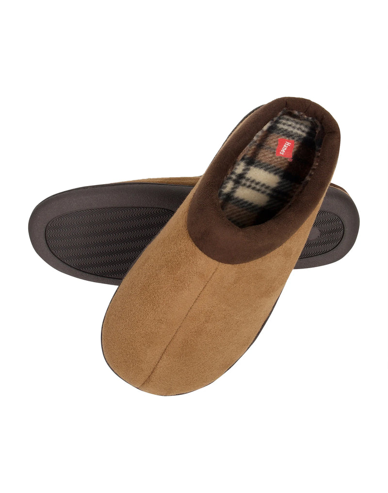 Hanes Men's ComfortSoft® Indoor/Outdoor Anti-Slide Clog Slippers With Memory Foam