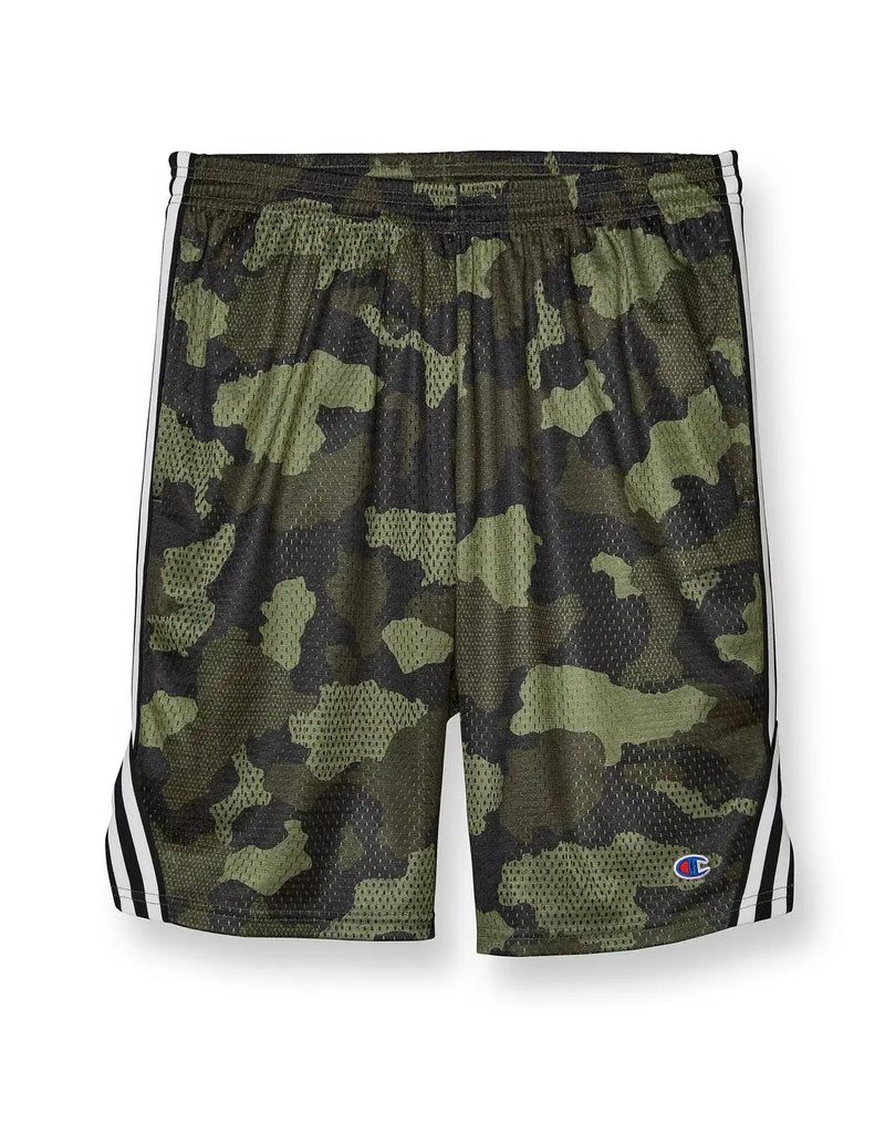 LACROSSE SHORTS, ALL OVER PRINT, 9"