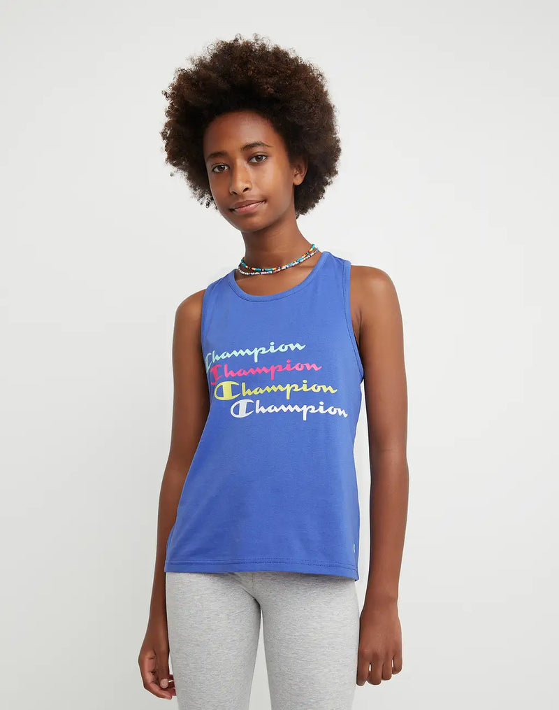 BIG GIRLS' TANK TOP, STAIR STACK SCRIPT