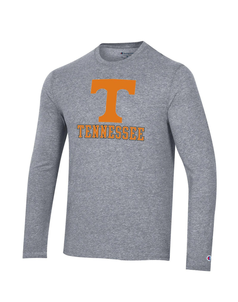 TRI-BLEND LONG SLEEVE TEE, TENNESSEE VOLUNTEERS