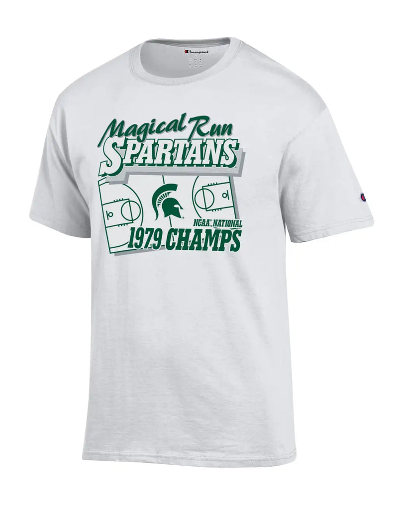 SHORT-SLEEVE T-SHIRT, MICHIGAN STATE MAGICAL RUN SPARTANS