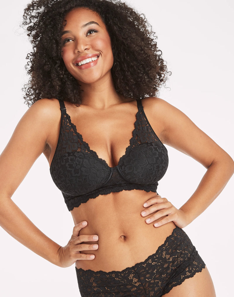 Maidenform Pure Comfort® Lightly Lined Convertible Lace Bralette