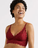 Maidenform Pure Comfort® Lightly Lined Convertible Lace Bralette