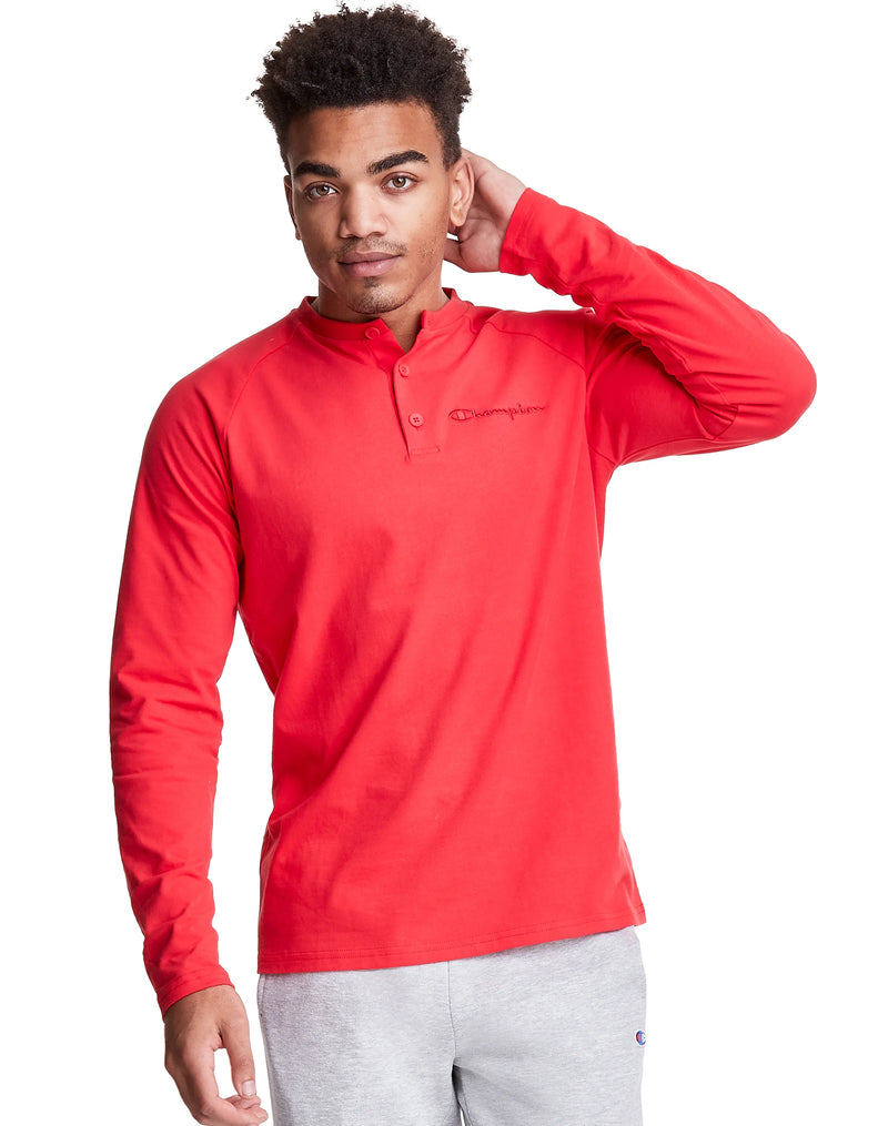 LONG SLEEVE HENLEY