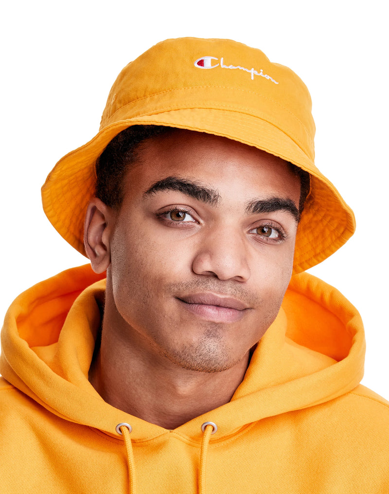 GARMENT WASHED RELAXED BUCKET HAT