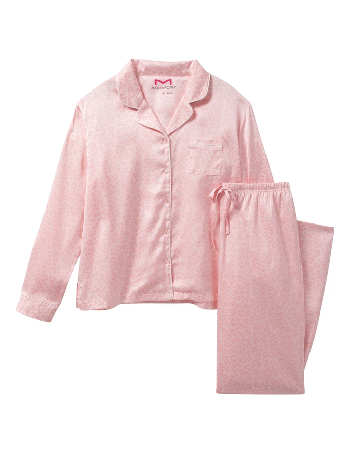 Cranberry Crossing Notch Collar Pajama Set