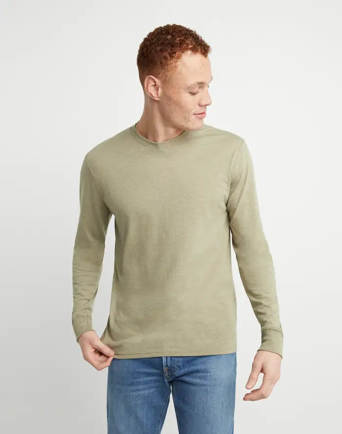 Hanes Originals Men's Tri-Blend Long Sleeve T-Shirt