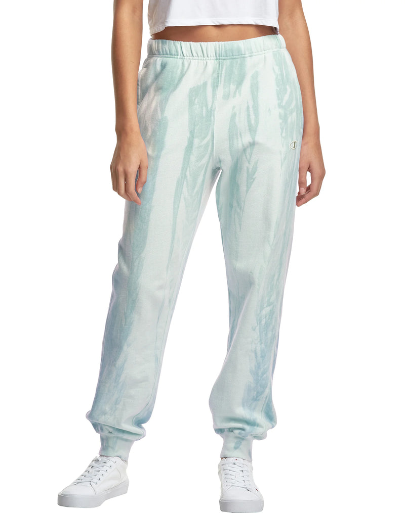 LIGHTWEIGHT FLEECE FEATHER-DYE JOGGERS