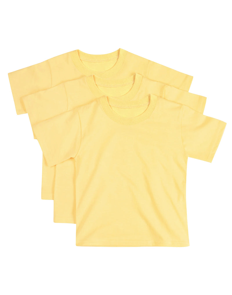 Hanes Toddler Essential-T Short Sleeve T-Shirt 3-Pack