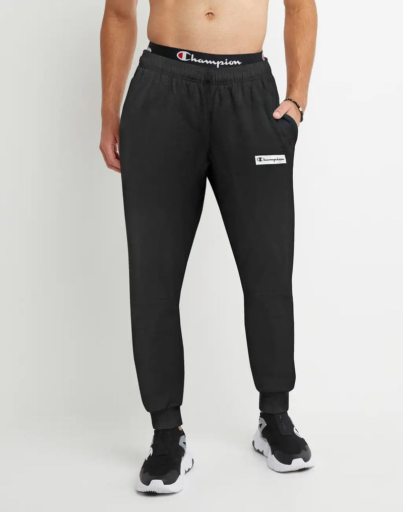 CLASSIC FLEECE JOGGERS WITH TAPING, BOX AND SCRIPT, 31"