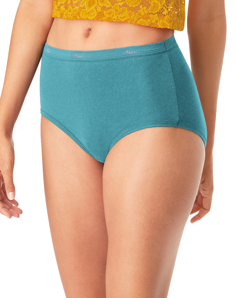 Hanes Cool Comfort® Women's Cotton Brief Panties 6-Pack