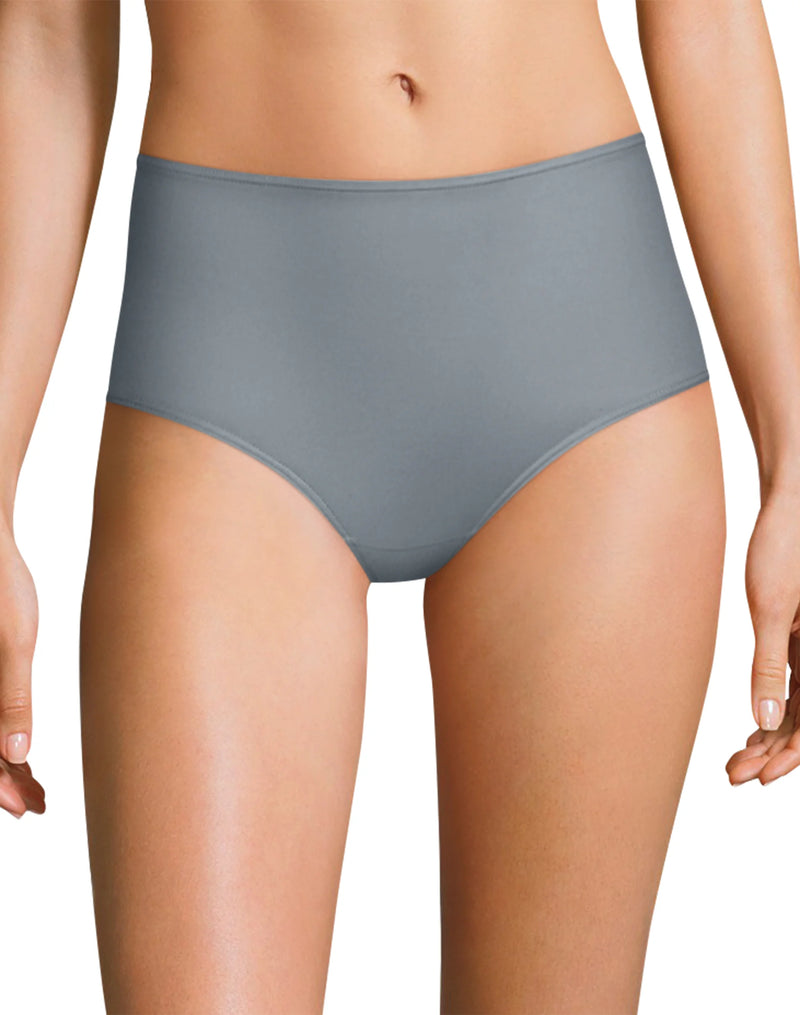 Hanes Women's Recycled Microfiber Modern Low Rise Brief 3-Pack