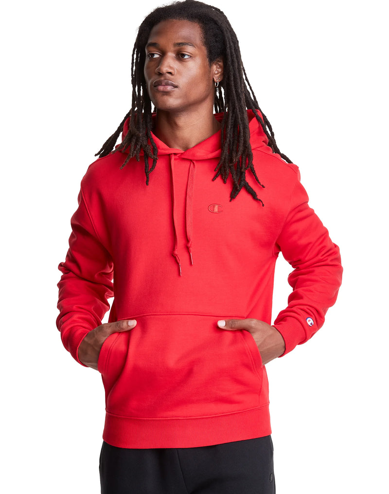 ORIGINAL CHAMPION® SUPER FLEECE CONE HOOD, EMBROIDERED C LOGO