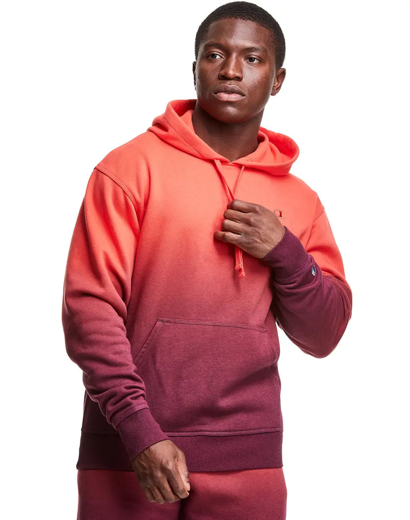 DIP-DYE FLEECE HOODIE