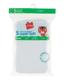 Hanes Toddler Boys' Tank Pack, White, 5-Pack