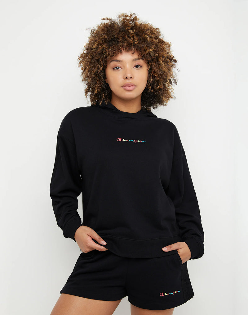 SUMMER SWEATS CAMPUS HOODIE, RAINBOW LOGO