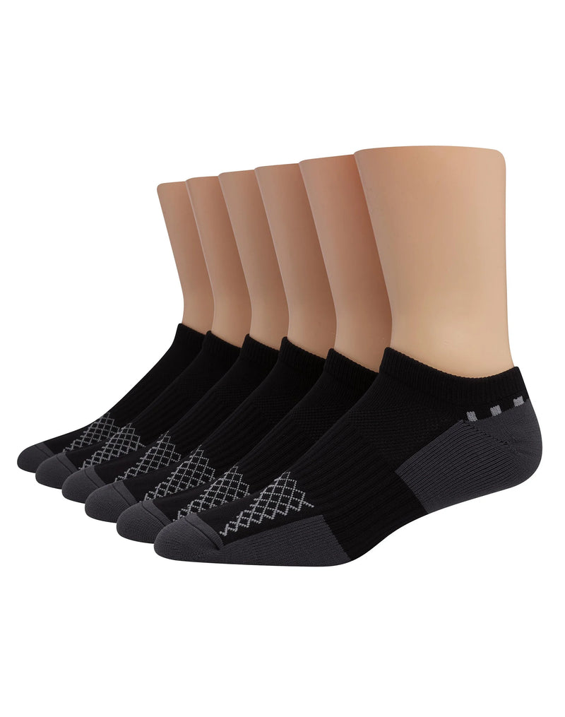 Hanes Men's X-Temp™ Performance No Show Socks 6-Pack