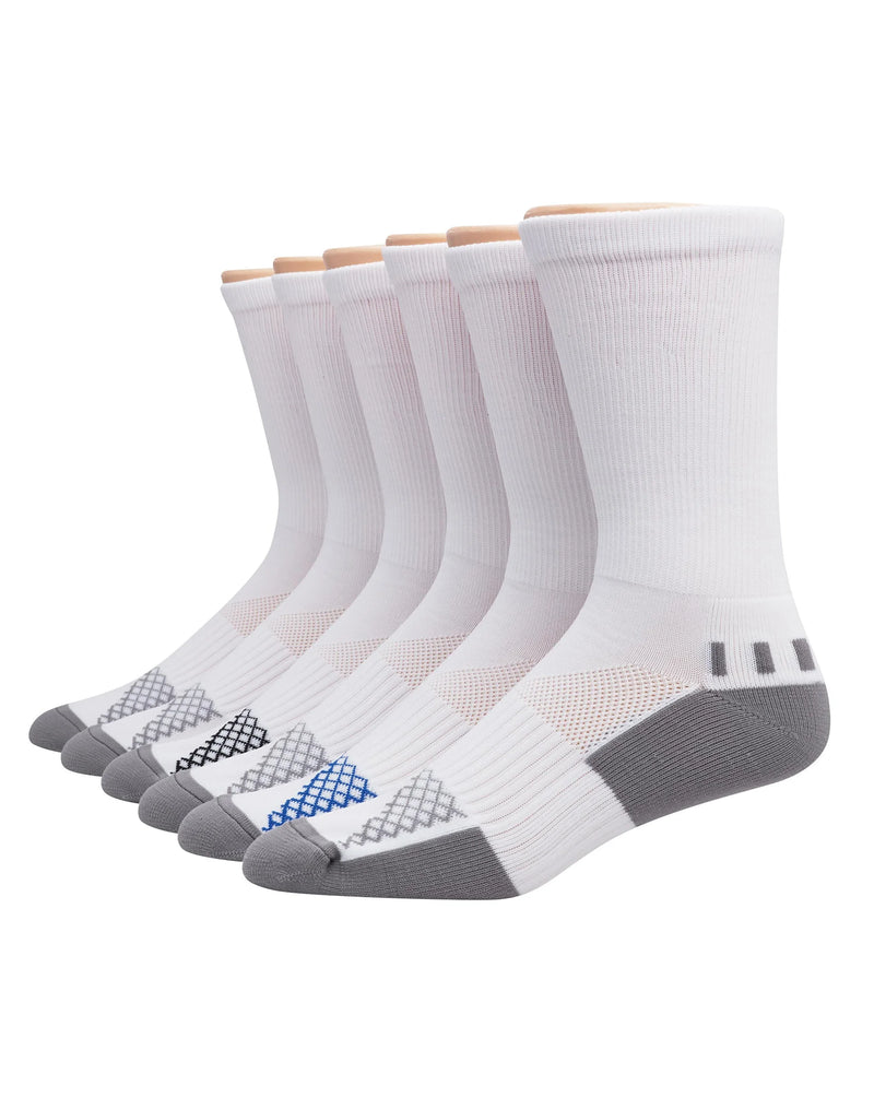 Hanes Men's X-Temp™ Performance Crew Socks 6-Pack