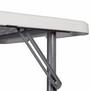 Folding Table Portable Picnic Party Dining Camp Tables White Modern Desk Utility