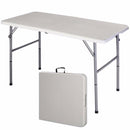 Folding Table Portable Picnic Party Dining Camp Tables White Modern Desk Utility
