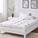 4" Twin Size Mattress Topper Hypoallergenic Microfiber Down Alternative Pad Home