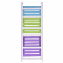 3-Tier Display Shelf Living Room Storage Cabinet Modern Organizer