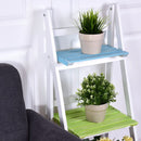 3-Tier Display Shelf Living Room Storage Cabinet Modern Organizer