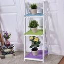 3-Tier Display Shelf Living Room Storage Cabinet Modern Organizer